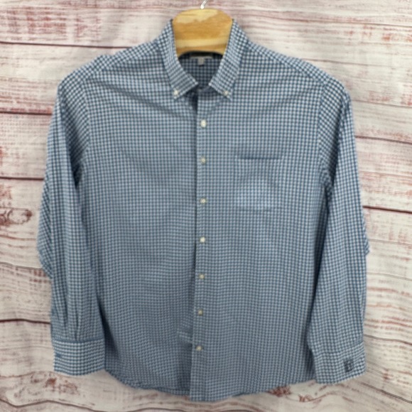 Peter Millar Other - Peter Millar Summer Comfort Shirt Mens‎ XL Blue Gingham PGA Tour Performance